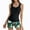 ZE Green, variant on Zszcpp Womens Bathing Suits Tankinis Criss-Cross Strapt Conservative Floral Print Classic Style Three Piece Swimsuit Sets Swimwear