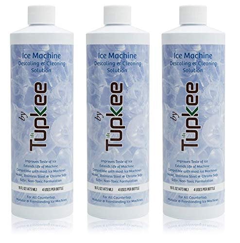 Tupkee Ice Machine Cleaner Nickel Safe 16oz Ice Maker Cleaner
