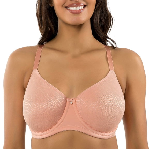 Parfait Pearl Minimizer Full Bust Padded Bra, Peach Beige, 38K
