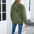 thumbnail image 6 of Timegard Sweatshirts for Women Hoodies Long Sleeve Loose Comfy Casual Pullover Pockets Fall Fashion, 6 of 7