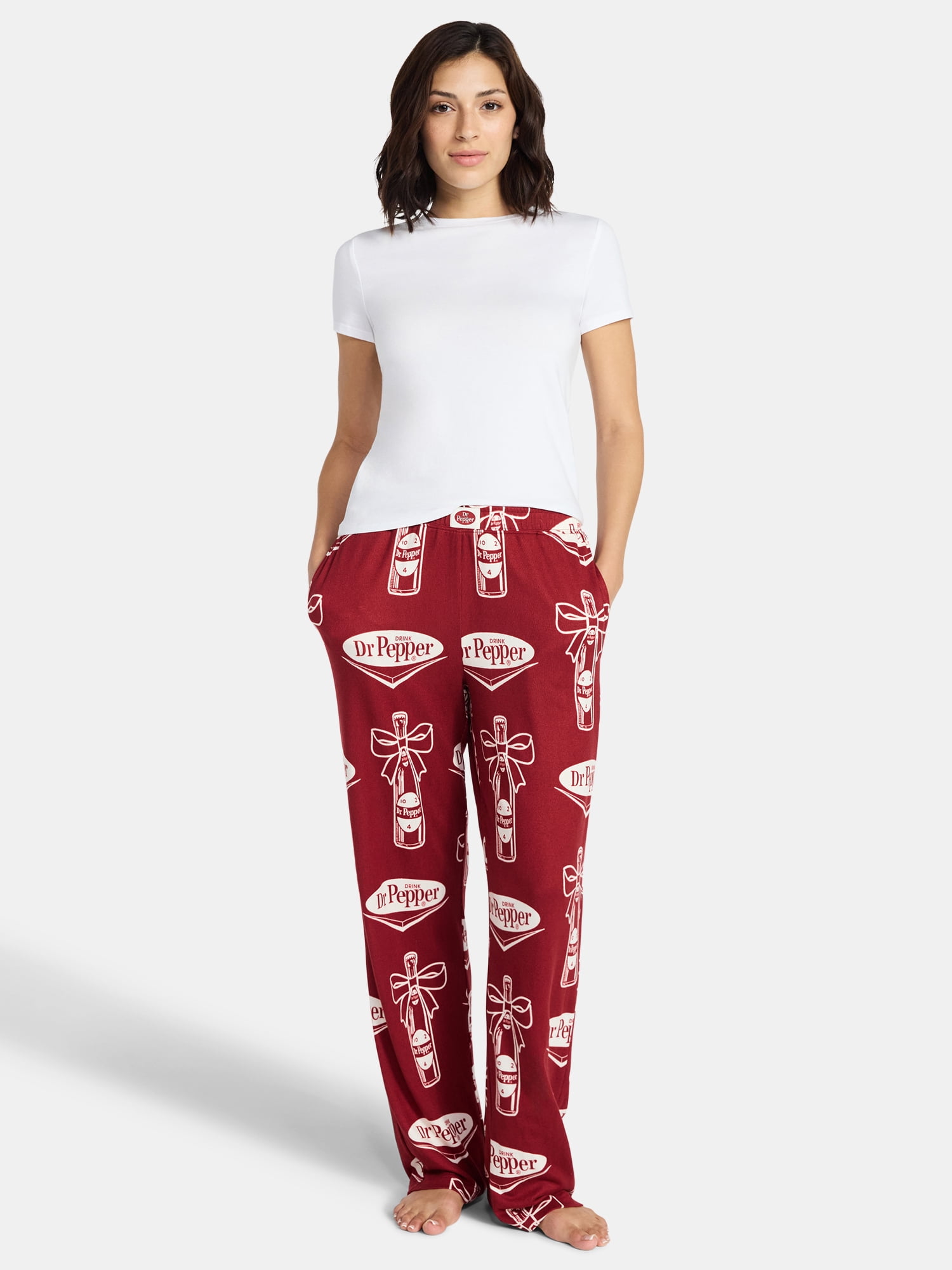 Dr Pepper Women's and Women's Plus Sleep Pants, Sizes S-3X