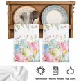 thumbnail image 5 of Easter Eggs Kitchen Towels Set of 3, Country Wildflower Spring Watercolor Botanical Absorbent Dish Towels for Kitchen, Microfiber Hand Towel, Quick Drying Tea Towel for Cleaning Decorative Dishcloths, 5 of 7