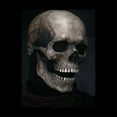 thumbnail image 4 of ITFABS Halloween Horror Mask, Realistic Creepy Skull Mask for Teens Adults, 4 of 8