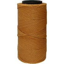The Beadsmith Knot It Waxed Polyester Cord – Almond Color – 0.7mm Diameter – Light Wax, 144 Meters (472 Feet) Per Spool – Make Jewelry, Macrame, Friendship Bracelets and DIY Crafts