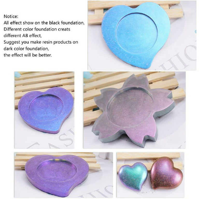 Chameleon Mica Powder 4 Stage Color Shift Mica Powder for Resin, Cosmetics,  Paint, Interference Pigment Powder, Paint Finish Chameleon Mica Color
