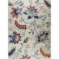 thumbnail image 3 of Home Dynamix Tremont Teaneck Contemporary Floral Area Rug, Taupe/Pink, 39" Round, 3 of 5