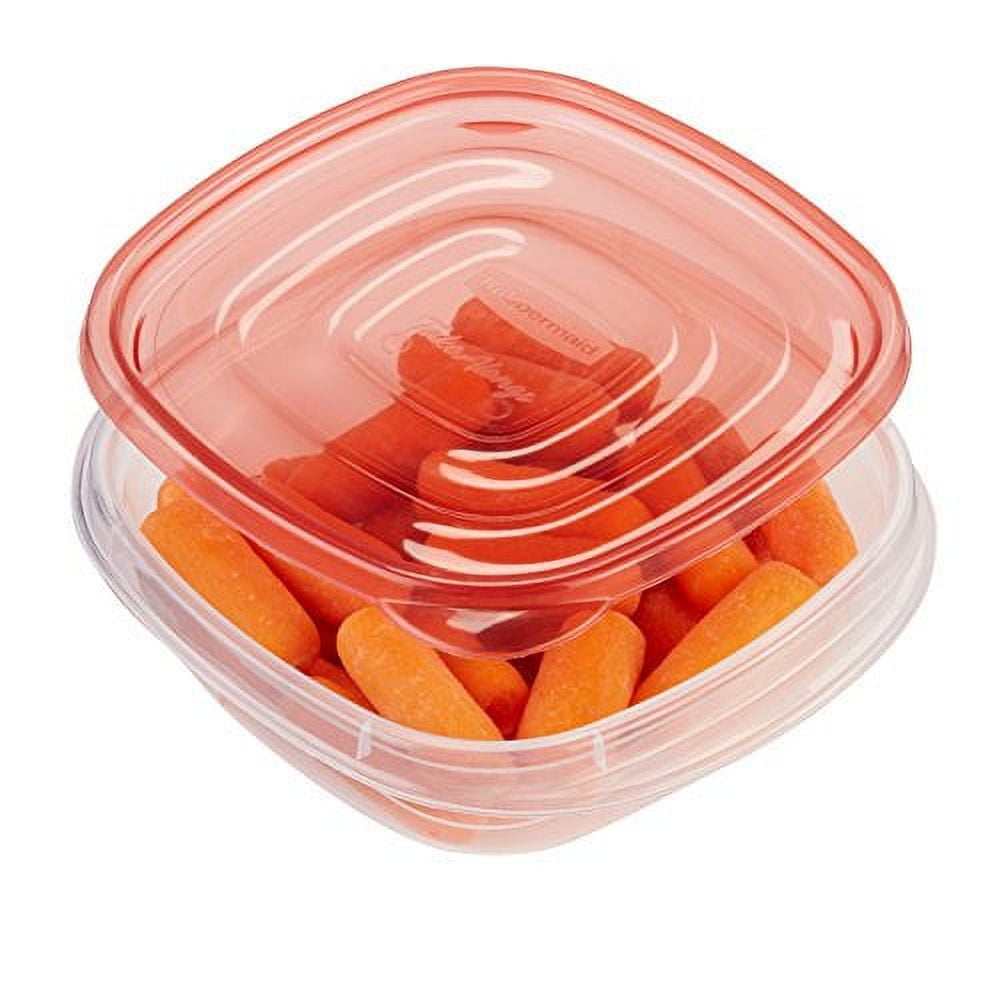 Rubbermaid TakeAlongs 2.9 C. Clear Rectangle Food Storage Container with  Lids (4-Pack) - Power Townsend Company