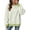 03-Green, variant on Yutgune Women's Striped Sweatshirt Crew Neck Long Sleeve Color Block Loose Pullover