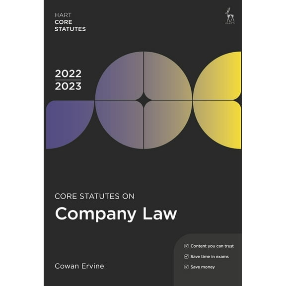Hart Core Statutes Core Statutes on Company Law 2022-23, (Paperback)