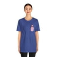 thumbnail image 3 of Pocket Peekaboo Pig Animal Lover Unisex Shirt, 3 of 4