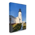 thumbnail image 3 of Lighthouse Ocean Beach View Coastal Graphic Art Gallery Wrapped Canvas Print Wall Art, 3 of 7