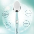 thumbnail image 3 of OUCHBeauty Sonic Eye Massager with Soft Facial Cleansing Brush Eyes & Face Skin Care Device, 3 of 6
