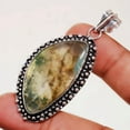 thumbnail image 2 of Moss Agate Gemstone Handmade Ethnic Anniversary Gift Pendant Jewelry 2.4" SA 865, 2 of 2