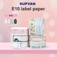 thumbnail image 2 of Supvan Hot Label Printer Paper Waterproof Printing Label Tape Scratch-Resistant Label Stickers Paper for E10 E16 Papeles Ribbons AUE12-30, 2 of 6