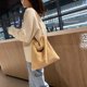 thumbnail image 4 of Retro Mujer Felpa Color Sólido Messenger Bag Invierno Cadena Bolsos (Marrón) Likrtyny Para estrenar, 4 of 9
