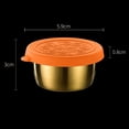 thumbnail image 4 of CSChome Seasoning Dish Sauce Container: Good Sealing Stainless Steel Condiment Dish Home Supply for Kitchen Use, 4 of 7