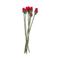 thumbnail image 1 of KAKOWELY miniadornos para el hogar, mini capullos de rosa, adornos de simulación de capullos de rosa, 1 of 5