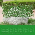 thumbnail image 2 of Graflsoa Expandable Artificial Fence with Grape Leaf Design for Outdoor Garden Decoration and Privacy Screening - Small Size, 2 of 6