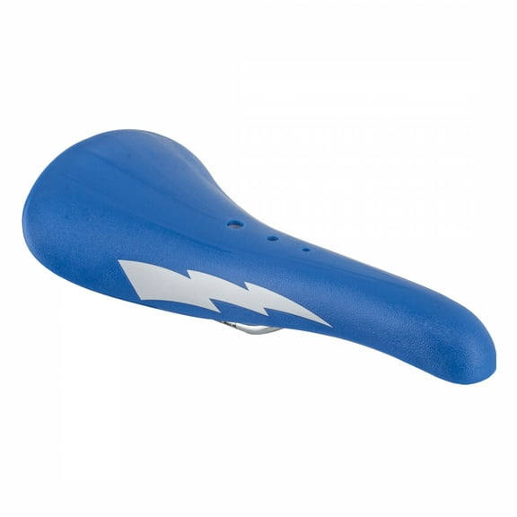 blue bike seat