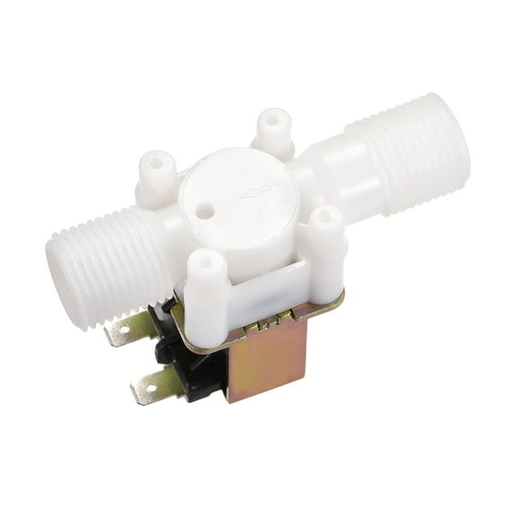 DC12V G1/2" Plastic Water Electric Solenoid Valve Normally Open N/O Pressure Water Inlet Flow Switch