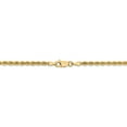 thumbnail image 4 of 14K Yellow Gold chain Rope Flat 18 in 2.75 mm 2.75mm Regular, 4 of 5