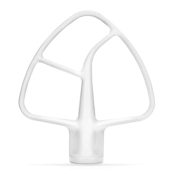 KitchenAid Flat Beater Accessory for 4.5 Qt Tilt Head Stand Mixers, White