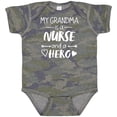 thumbnail image 3 of Inktastic My Grandma is a Nurse and a Hero Boys or Girls Baby Bodysuit, 3 of 5