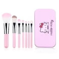 thumbnail image 3 of Hello Kitty-Juego de brochas de maquillaje con caja, herramienta de belleza, Linda moda, colorete, cejas, labios, sombra de ojos, regalo de maquillaje Facial para mujeres y niñas, 3 of 4