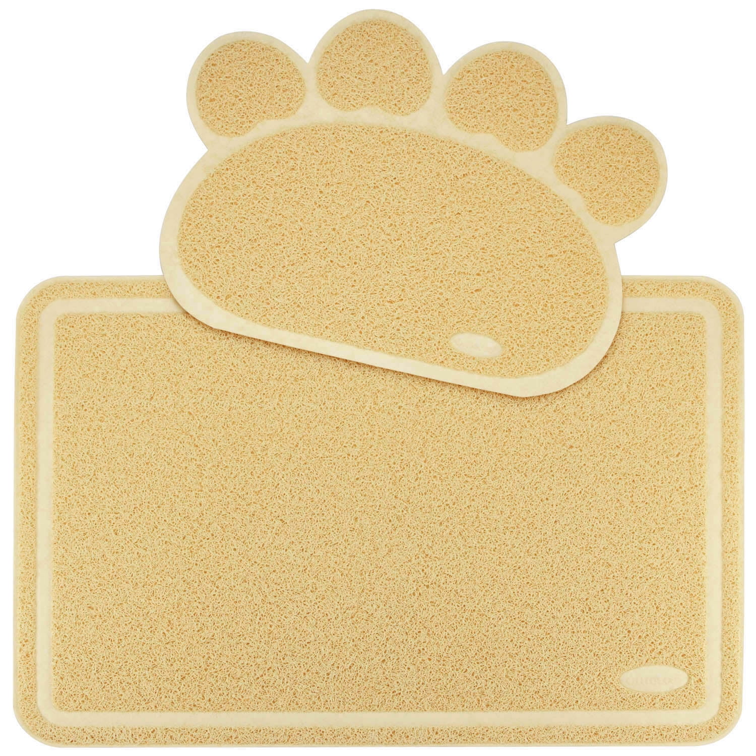 Mllieroo 2Pack Cat Litter Mats Durable Pet Litter Trapping Rugs for