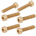 thumbnail image 4 of Tornillo, 50 piezas, tapa hexagonal, tornillo de cabeza hueca hexagonal, hardware de fijación elaborado por expertos, 4 of 9