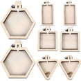 thumbnail image 2 of 8Pcs Decorative Embroidery Circles Mini Crossing Stitch Frames Mini Embroidery Rings, 2 of 8