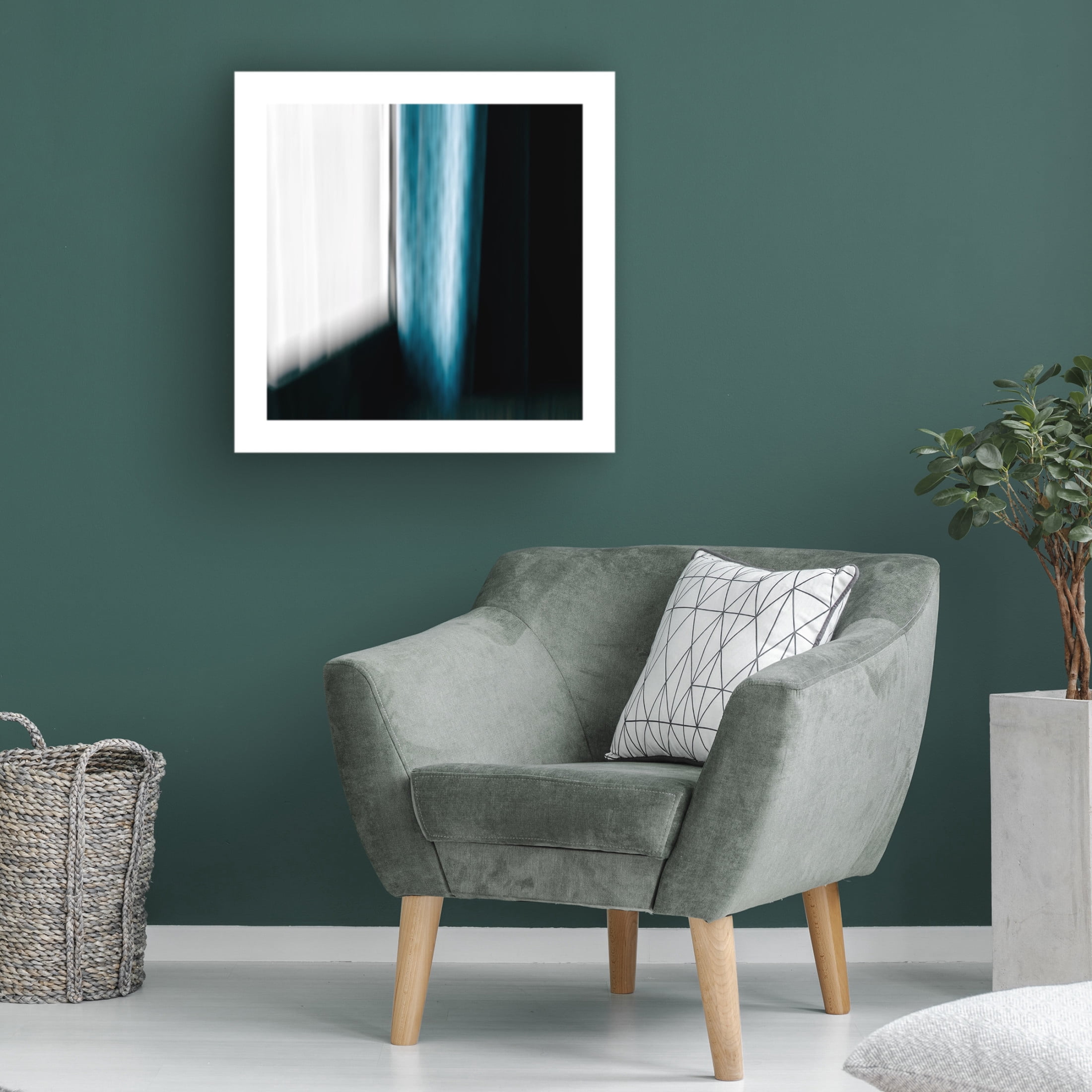 Trademark Fine Art Jacques Masy Blue Window Canvas Wall Art