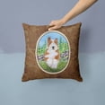 thumbnail image 2 of Carolines Treasures SS8320PW1414 Bearded Collie Fabric Decorative Pillow, 14Hx14W, multicolor, 2 of 4