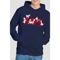 thumbnail image 4 of 101 Dalmatians Mens Puppies Hoodie, 4 of 4