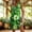 Green, variant on QUNYINEY A Line Sun Dresses Women Mini Sleeveless Summer Floral Tank Dress Loose Fit Casual with Pockets V Neck Beach Dresses