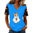 thumbnail image 3 of Halloween Tshirts for Women Halloween Pumpkin T-Shirts Halloween Graphic Tees Halloween Pumpkin T-Shirts, 3 of 5