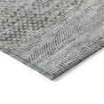 thumbnail image 4 of Addison Rugs Chantille Indoor/Outdoor Transitional Stripes Gray Washable Rectangle Rug, 3' x 5', 4 of 6