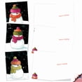 thumbnail image 3 of 10 Assorted Seasons Greetings Note Cards Pack - Snow Pals, 3 of 6