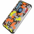 thumbnail image 1 of DALUX Hybrid Slim Phone Case Compatible with Motorola Moto G Stylus - Orange Stylish Camo, 1 of 3