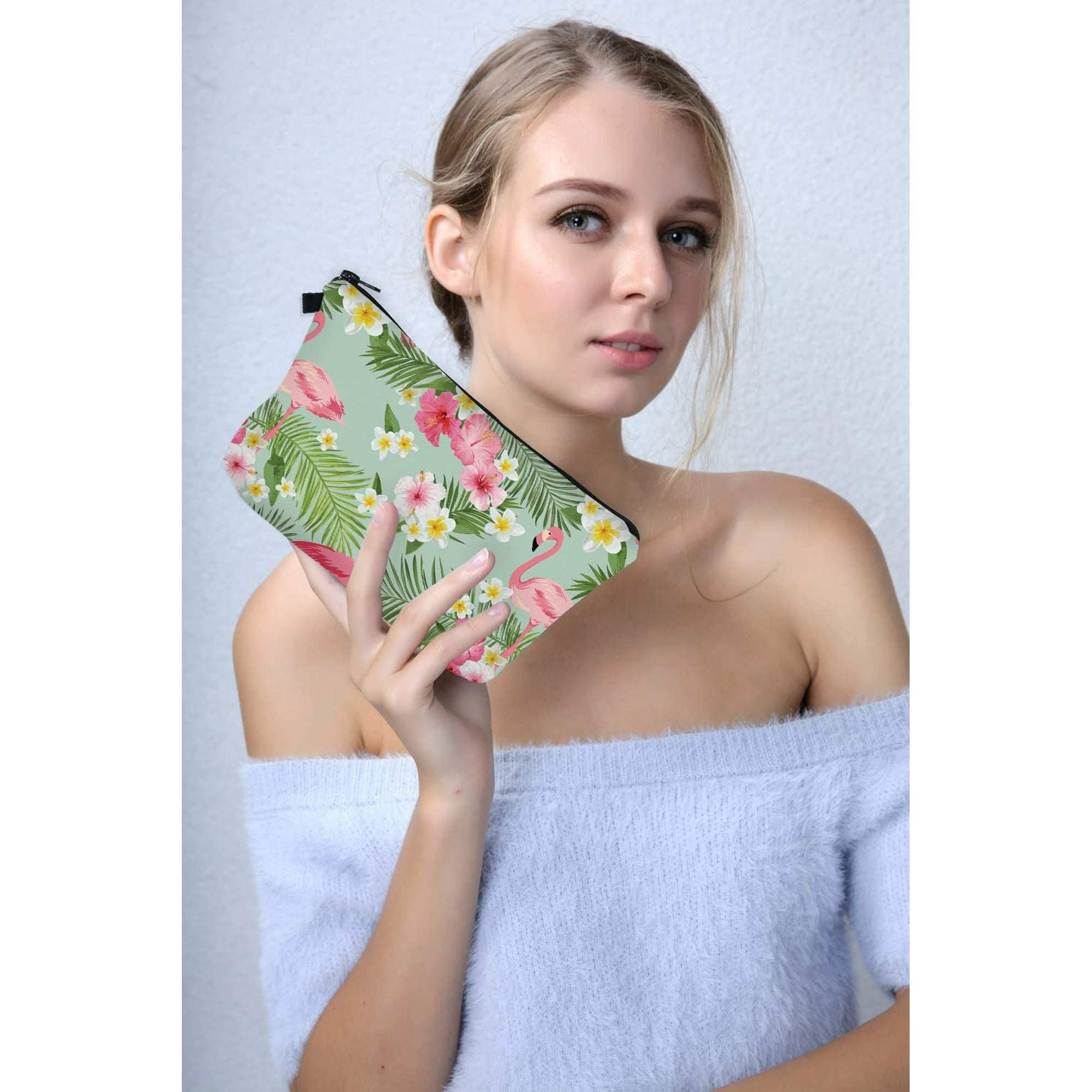 LAICAIW LOOMILOO Cosmetic Bag for Women, Adorable Roomy Makeup