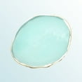 thumbnail image 5 of Unique Bargains 1 Pc Portable Round Nail Art Palette Blue Gold Tone, 5 of 7
