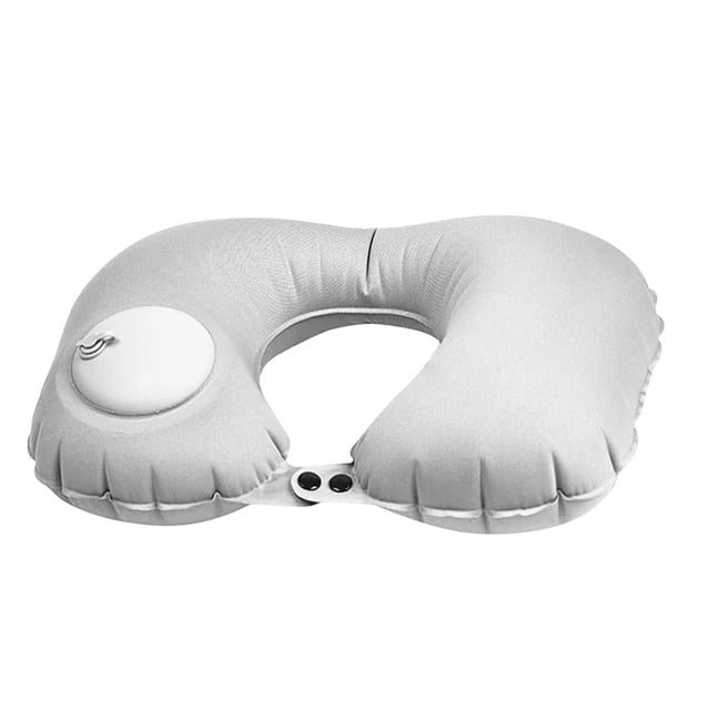 Tool Set Air Cushion Self-Inflating Button Travel Neck Pillow Inflatable Airplane Pillow
