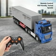 thumbnail image 3 of RC Semi Transport Truck, Container Carrier Openable Doors RC Semi Truck Toy  for Children, 3 of 7