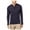 Blue - spacecaptain, variant on Calvin Klein Mens Heathered Henley Sweater, Blue, XX-Large
