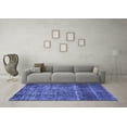 thumbnail image 3 of Ahgly Company Indoor Rectangle Oriental Blue Industrial Area Rugs, 8' x 10', 3 of 4