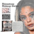thumbnail image 5 of Jaysuing 2pcs Self-adhesive Crystal Rhinestone Stickers For Women Festival Makeup Decorations Art Nail Jewellery, 5 of 5