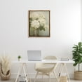 thumbnail image 2 of Stupell Industries Faded Country Hydrangeas Floral Painting Brown Floater Framed Canvas Art Print Wall Art, 25 x 31, 2 of 9