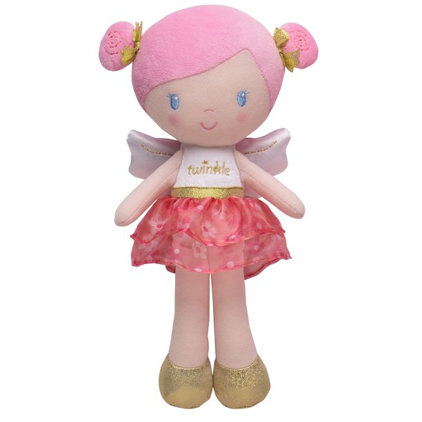 Baby Starters Sage Fairy 11" Doll Plush Toy with a Flower Print Dress