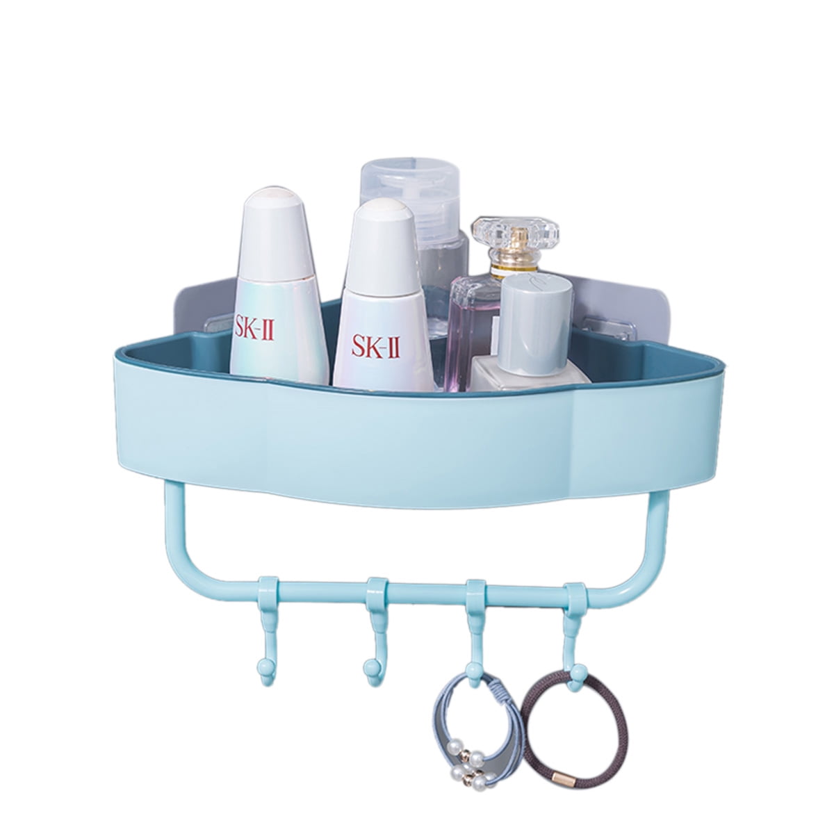 Corner Storage Holder Shelves Bathroom Triangular Shower Shelf Corner