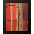 thumbnail image 2 of Loreth, Lanie 12x14 Black Modern Framed Museum Art Print Titled - Orbiting Moons II, 2 of 5